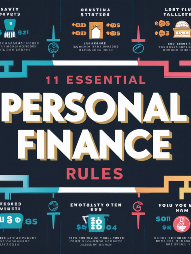 11 Personal Finance Rules Every Person Should Know image