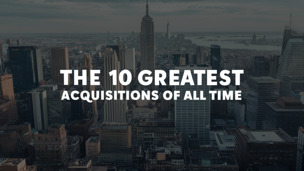 The 10 Greatest Acquisitions of All Time image