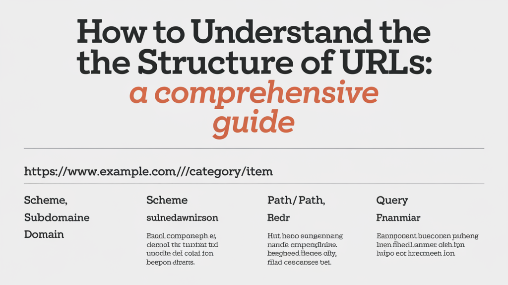 How to Understand the Structure of URLs: A Comprehensive Guide image