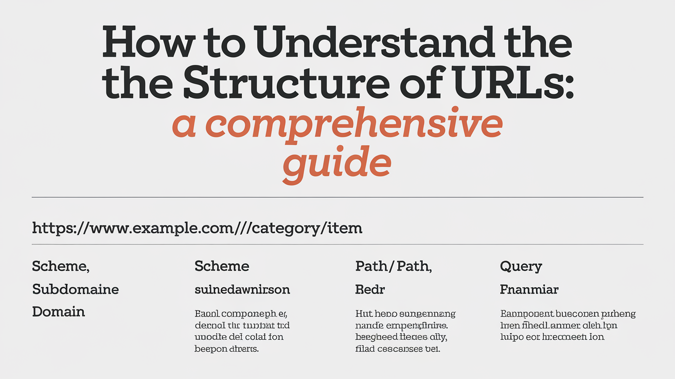 How to Understand the Structure of URLs: A Comprehensive Guide