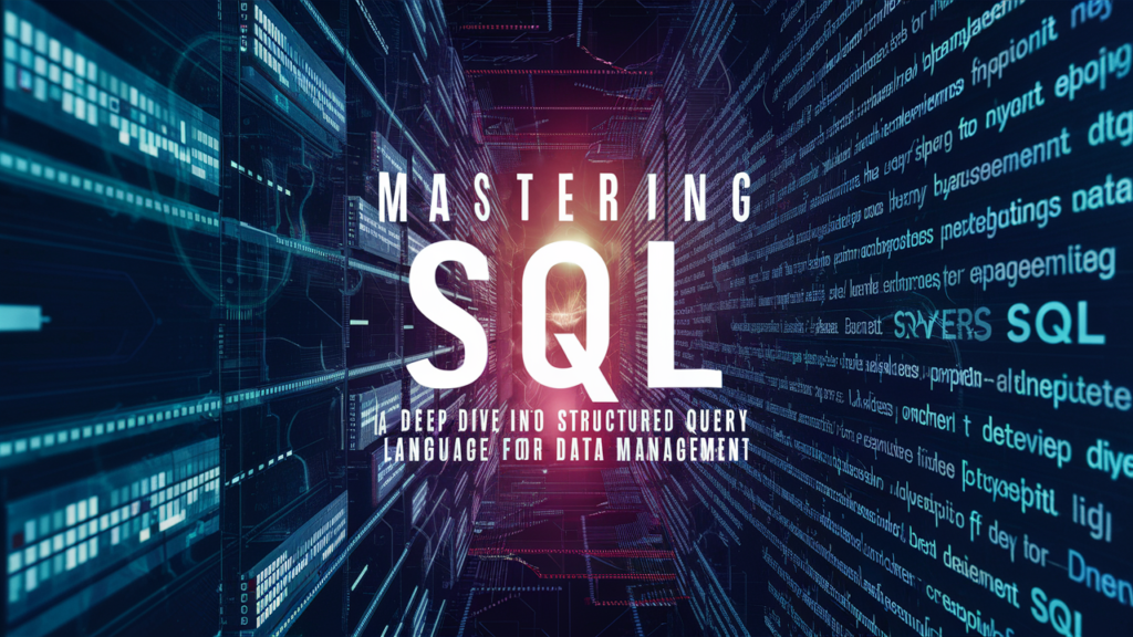 Mastering SQL: A Deep Dive into Structured Query Language for Data Management image