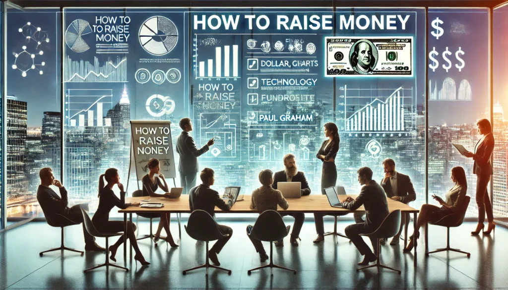 How to Raise Money: Paul Graham's Proven Strategies for Startup Fundraising image