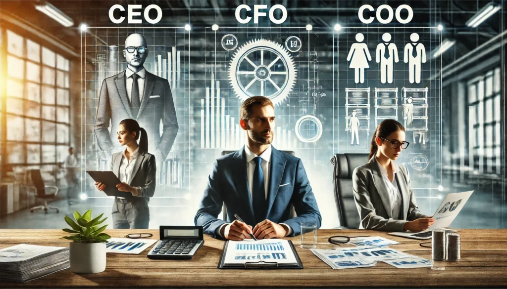 Understanding the Roles of CEO, CFO, and COO: Key Leadership Positions in a Company image