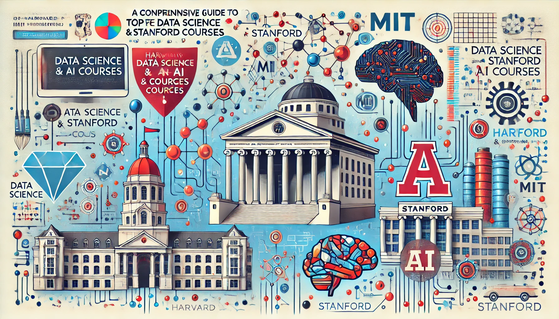 A Comprehensive Guide to Top Free Data Science and AI Courses from Harvard, Stanford, and MIT