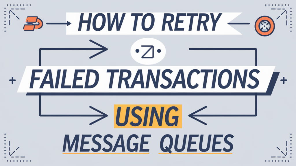 How to Retry Failed Transactions Using Message Queues: A Comprehensive Guide image