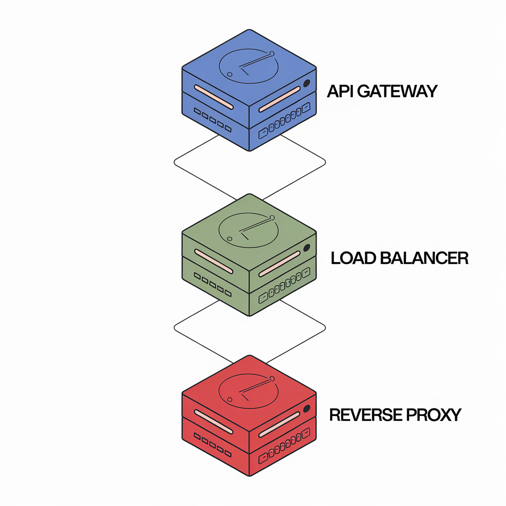 API Gateway vs Load Balancer vs Reverse Proxy: Key Differences Explained with Use Cases