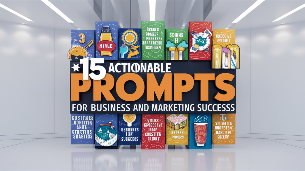 15 Actionable Prompts for Business and Marketing Success