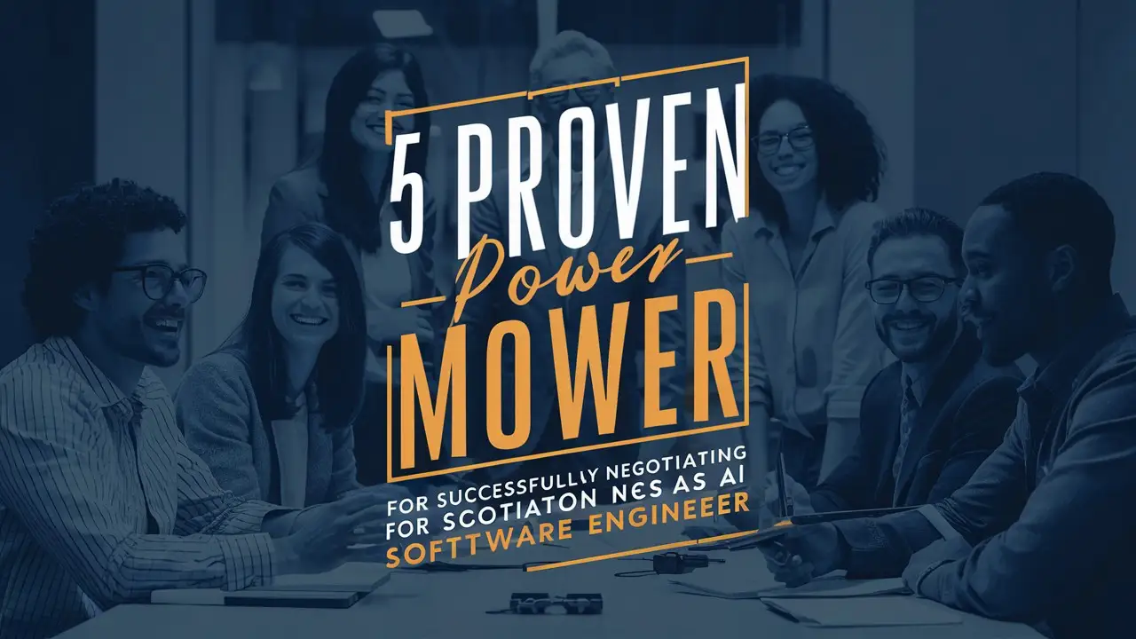 5 Proven Power Moves for Successfully Negotiating a Promotion as a Software Engineer