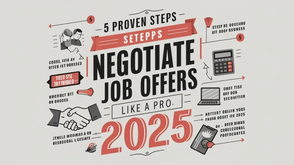 5 Proven Steps to Negotiate Job Offers Like a Pro in 2025