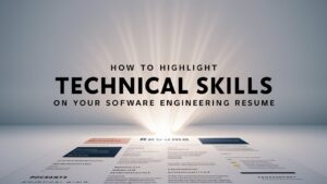 How to Effectively Highlight Technical skills on Software Engineering Resume