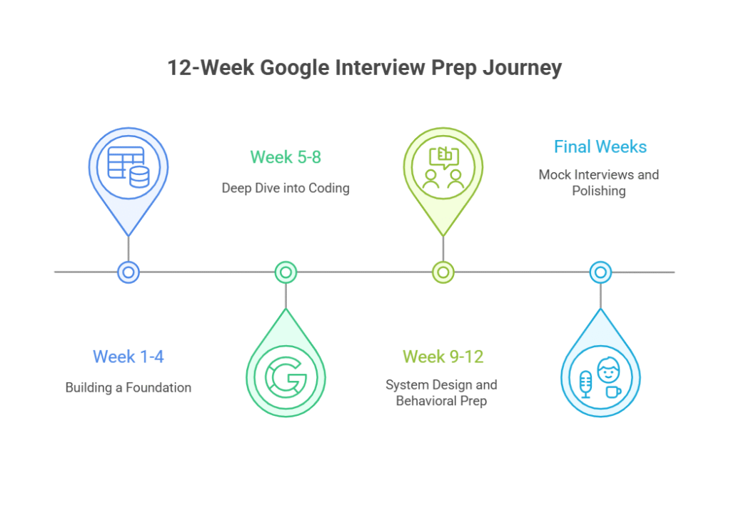 Step-by-Step Google Interview Prep Plan Using Free Tools