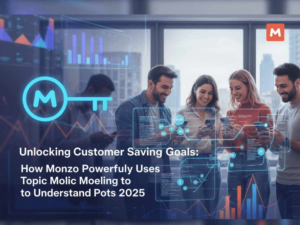 Unlocking Customer Saving Goals: How Monzo Powerfully Uses Topic Modeling to Understand Pots 2025
