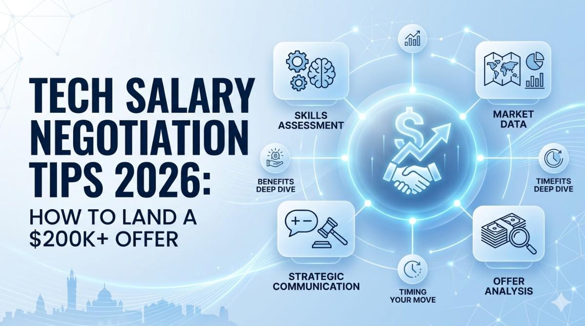Tech Salary Negotiation Tips 2026: How to Land a $200K+ Offer
