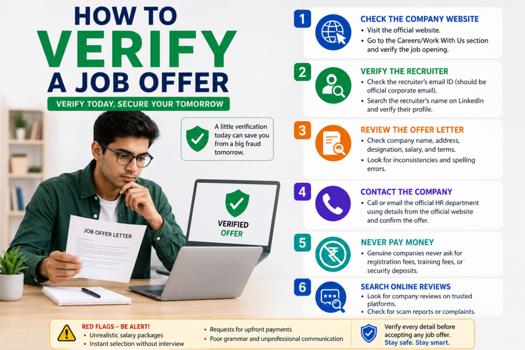 How to Verify a Job Offer