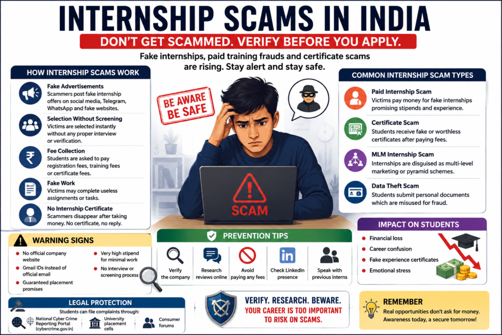 Internship Scams in India
