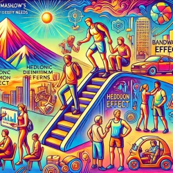 DALL·E 2024-07-19 13.53.06 - A vibrant illustration depicting various aspects of human behavior. In the foreground, a diverse group of people are engaged in different activities_